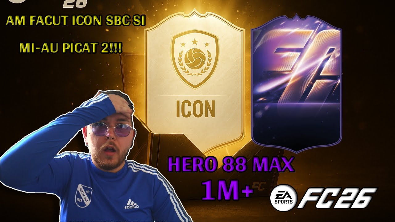 PICA 2 ICON DIN ICON SBC SI UN HERO DE PESTE 1M+ !! EAFC26 !!!