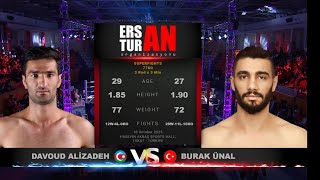 Davoud Alizadeh Vs Burak Ünal Gecenin En Sert Mücadelesi
