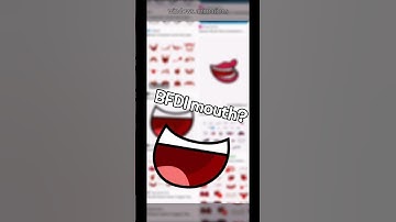 How easy is it to find the BFDI mouth on Google? #bfdi