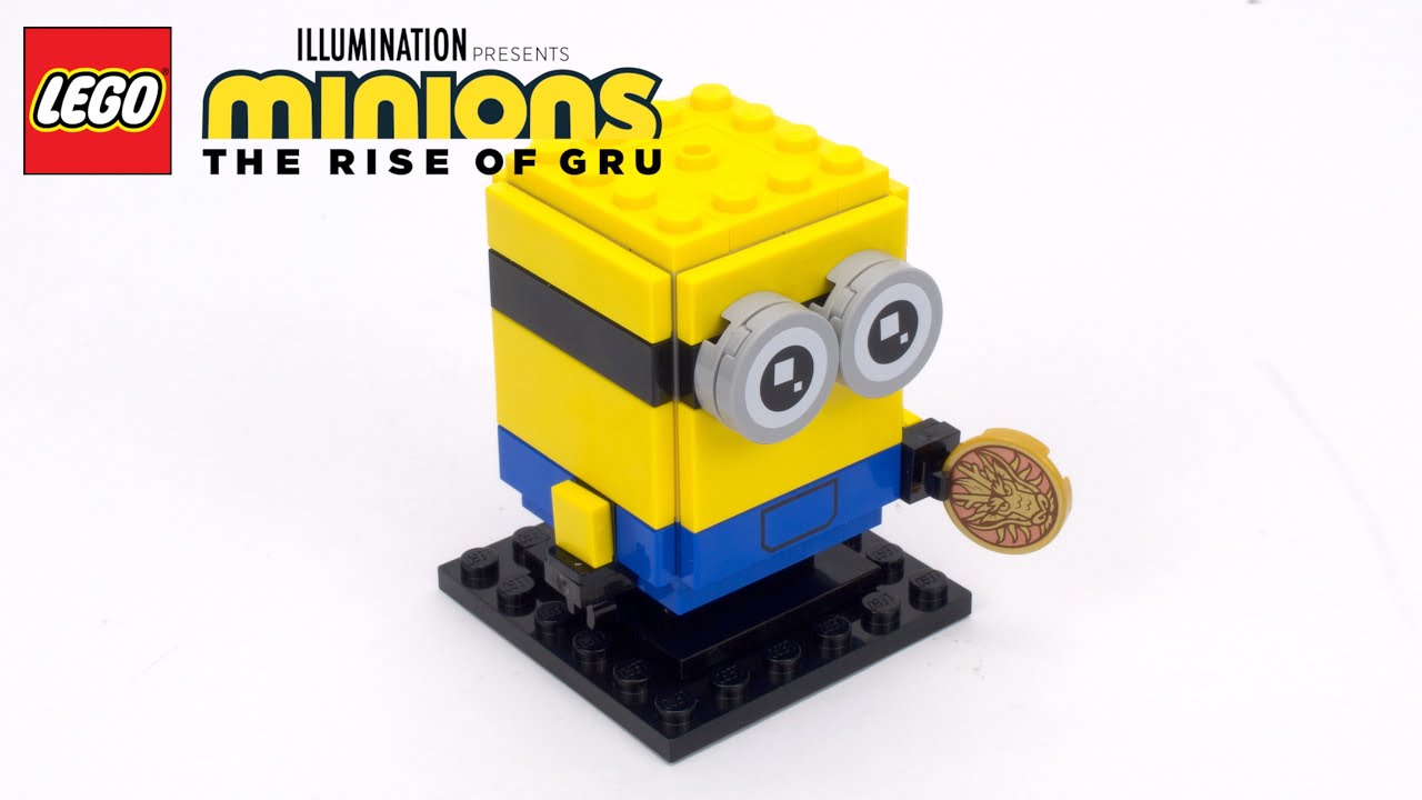 LEGO BrickHeadz 40420 Minions the Rise of Gru - Otto Speed Build
