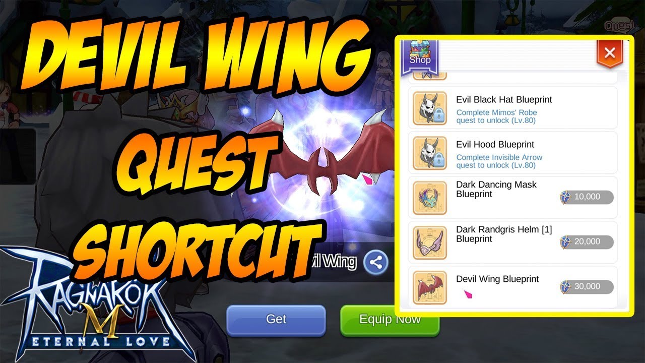 devil wings ragnarok mobile