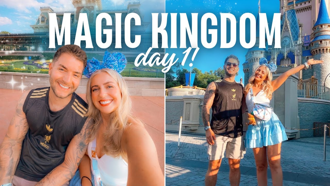 WALT DISNEY WORLD VLOG! ✨ DAY 1 | Magic Kingdom, Tron, Tiana’s Bayou Adventure & California Grill! 🏰