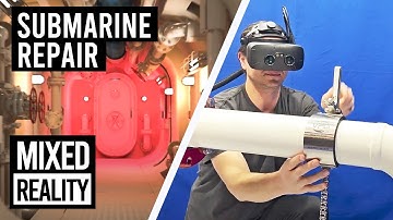 Submarine Pipe Repair Training in Mixed Reality (MR)