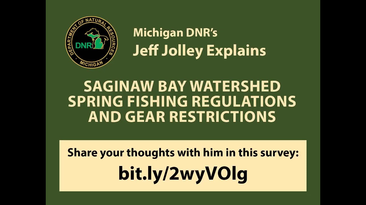 Saginaw Bay Watershed Fishing Regulations Survey 