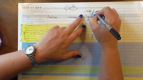 Part 1 - Quid Et Quo for S Vt DO