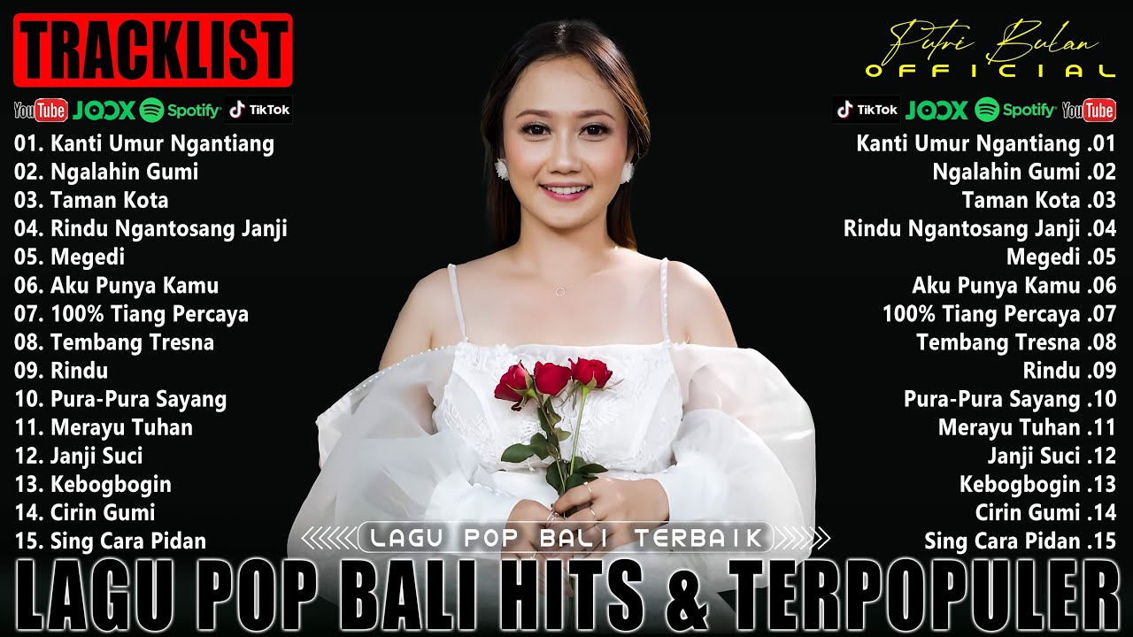 Hits Putri Bulan Song - Lagu Pop Bali Hits & Populer - Lagu Hits Putri Bulan -Putri Bulan Official