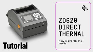 Zebra ZD620 Thermodirektdrucker: So wechseln Sie das Speichermedium