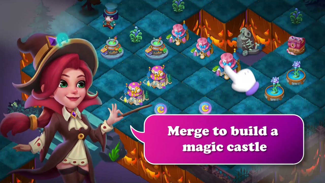 Merge Witches MOD APK cover