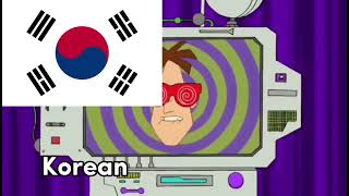 Phineas And Ferb - My Name Is Doof Song Multilanguage Flag Test