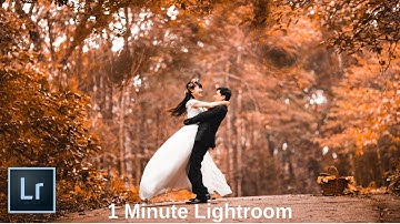 1 Minute Lightroom - Create Fall Colors in Lightroom (FREE Preset)