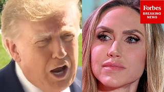 NEW: Trump Gives Public Reaction To Lara Trump Saying Iran War 'Could Cost' Him The Midterms