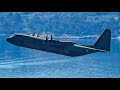 Lockheed Martin C-130J Hercules - Royal Air Force - Amazing Hill View Takeoff!