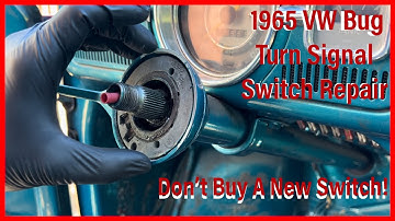 Turn Signal Switch Rehab:  Watch this video before buying a turn signal switch!