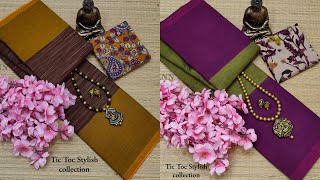 High Quality Chettinad Cotton Sarees❣*Tic Toc Collection