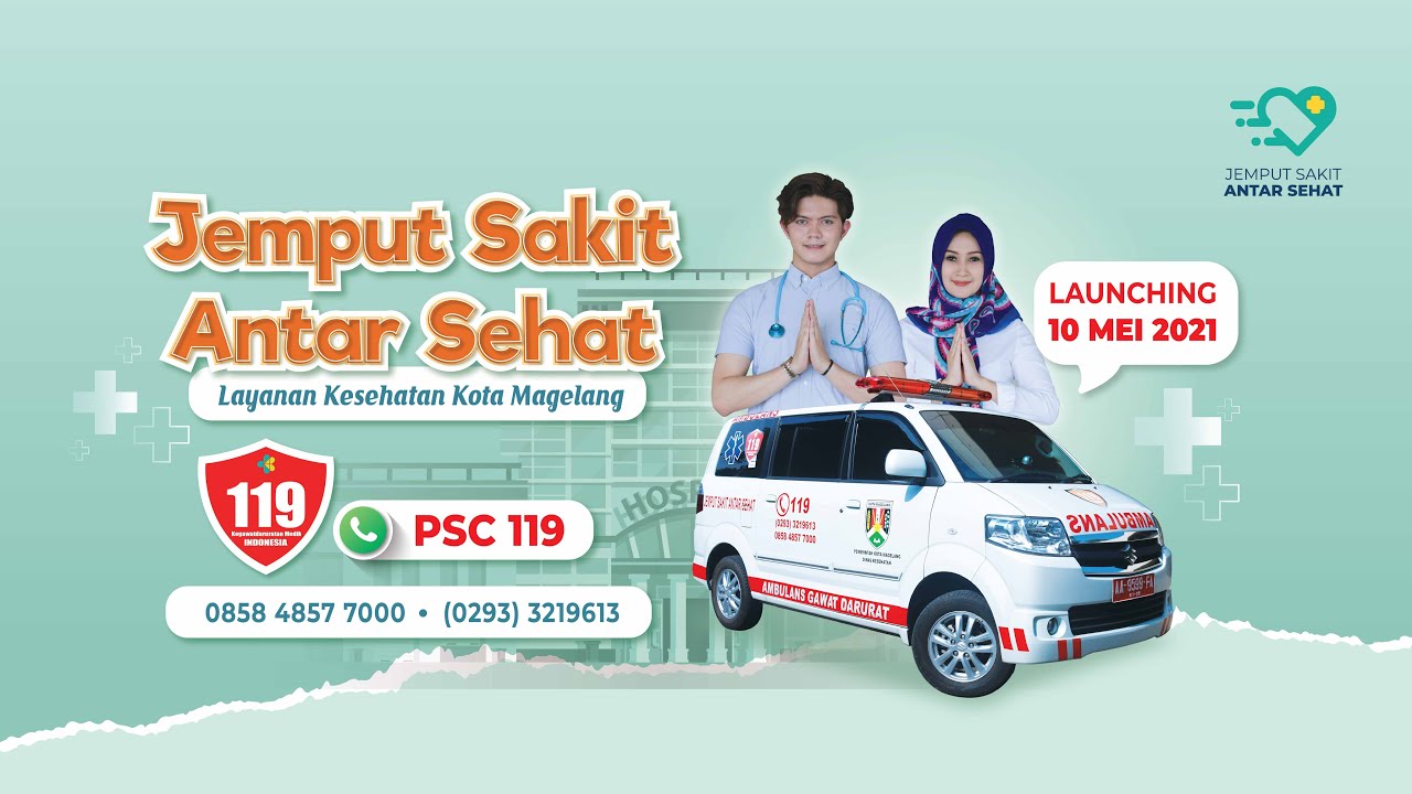 PSC 119 KOTA MAGELANG, LAYANAN KEGAWATAN MEDIS KOTA MAGELANG