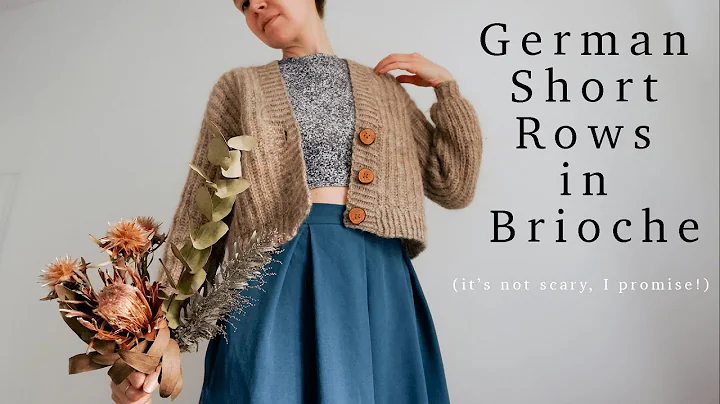 German Short Rows in Brioche | knitting tutorial |...