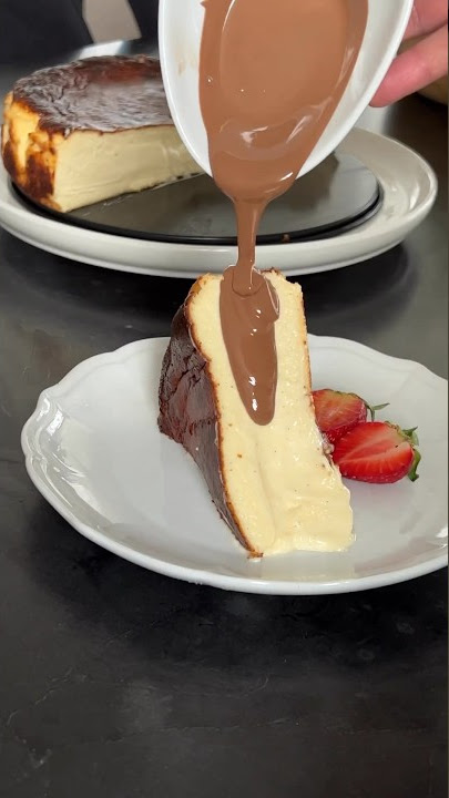 🤎San Sebastian Cheesecake #shorts