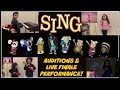 SING Movie Auditions & Live Finale Performance! Step inside Moon Theater to watch us Sing & Dance!