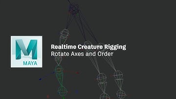 Realtime Creature Rigging Workshop (4 / 19) : Rotate axes & orders