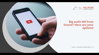 Big Audit Bill from Oracle? Here are Your Options!