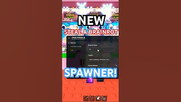 [NEW⭐] Steal a Brainrot Spawner Script 😲 | SPAWN ANY BRAINROT | #stealabrainrot #roblox #new