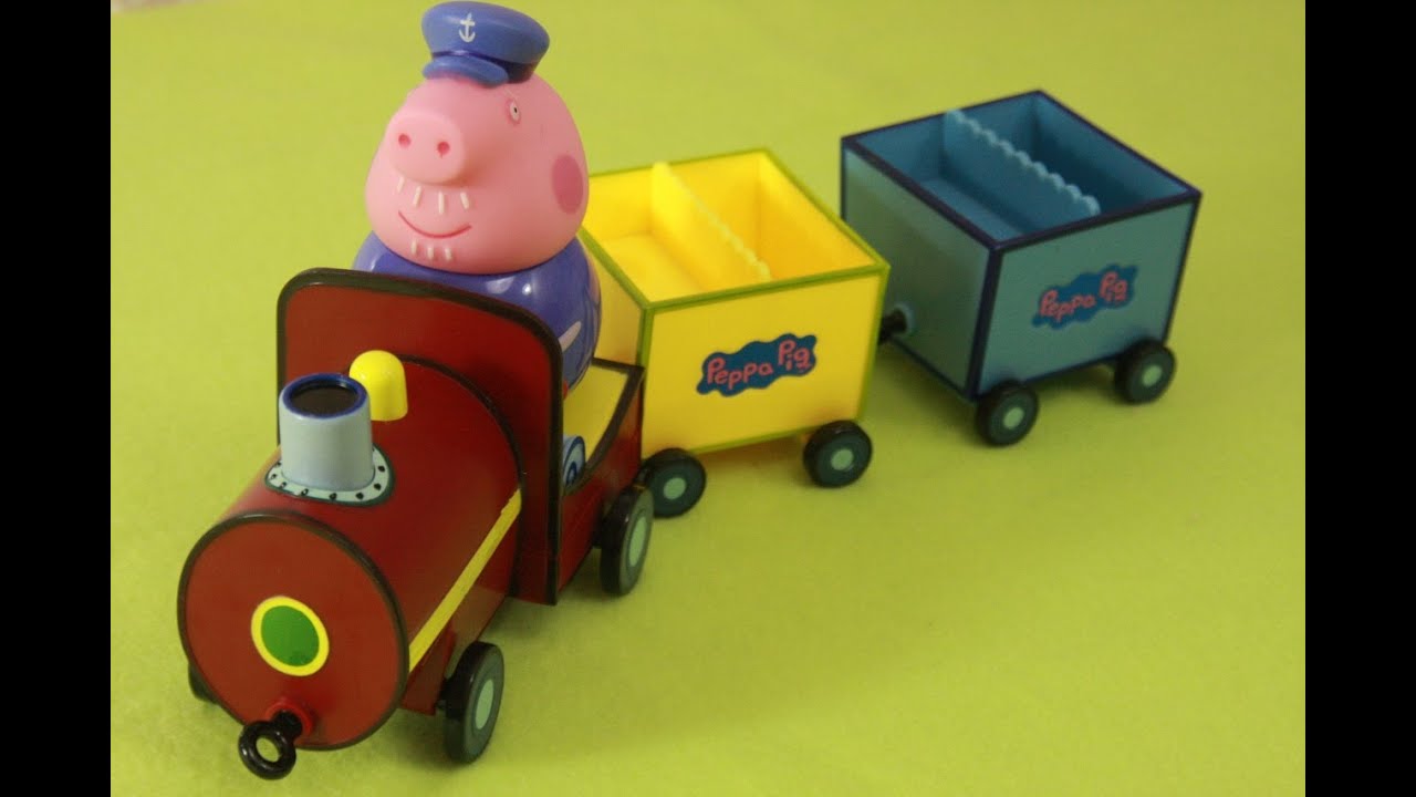 peppa pig pull along wagon