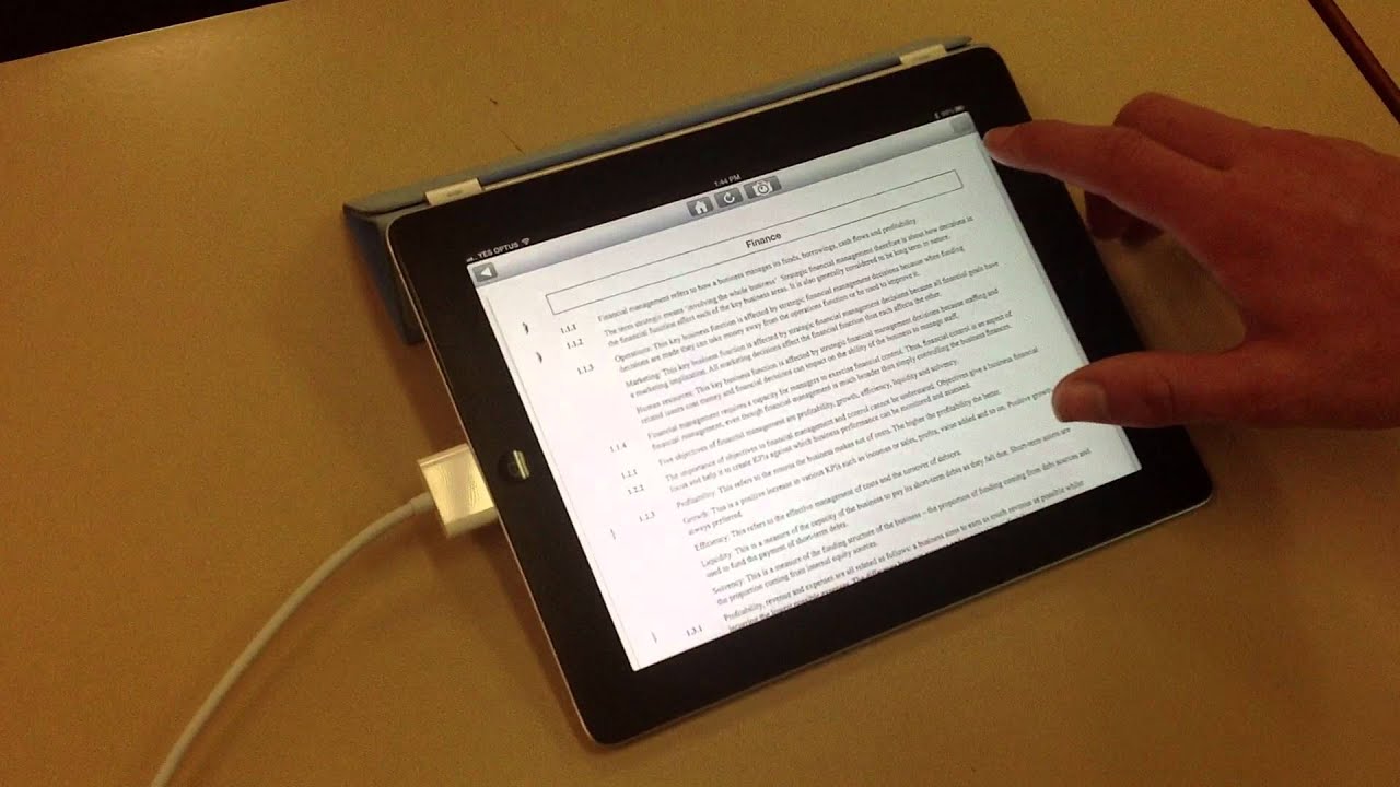 Ipad Student Demonstration- Edmodo: Thomas Harper 2012 - YouTube