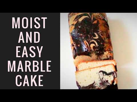 Marble Cake Recipe