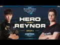 herO vs Reynor PvZ - Group C - 2019 WCS Global Finals - StarCraft II