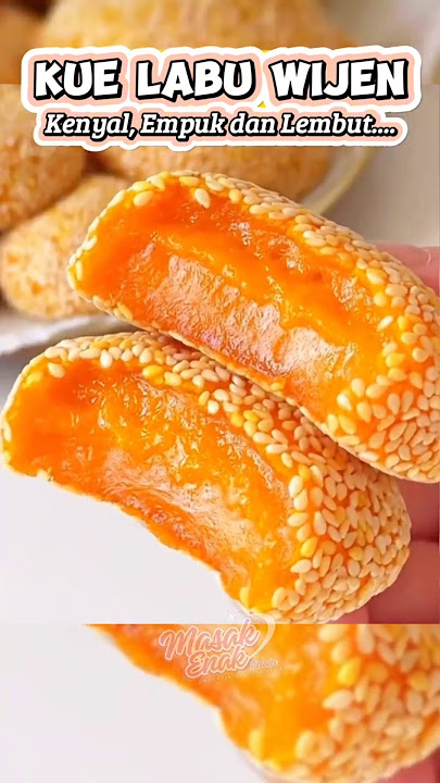 Soft, chewy sesame pumpkin cake but soft inside #salesidea #food #snacks #pumpkin