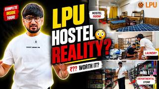 LPU Hostel Reality 😳 | Full Tour + Fees, Mess &amp; Room Setup #lpuhostel