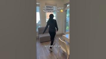 INSANE student apartment tour in #Vancouver #studentlife #backtoschool #ubc #bcit