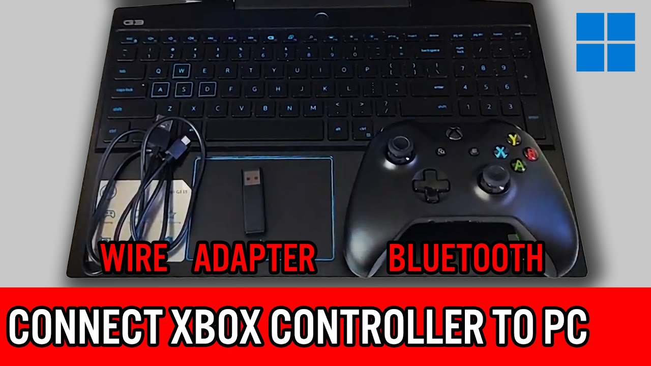 how to connect xbox controller to pc receiver