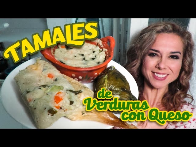 Tamales de verduras rellenos de queso/ FACILES Y BARATOS/Marisolpink -  YouTube