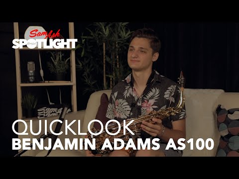 Benjamin Adams AS100 Saxophone Outfit | Quicklook (feat. Augie Bello)