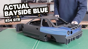 Scratch Built Skyline R34 GTR Gets It