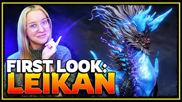 LEIKAN ⚡NEW Hero First Look 💥 Full Kit & Lore ✤ Watcher of Realms