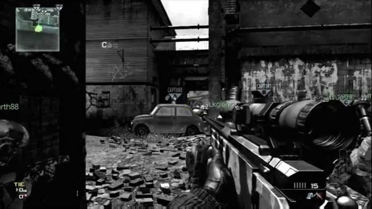 37 Man Kill Feed In MW3 w/ Sniper By: iKarana