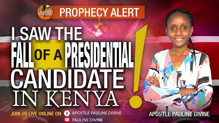 PROPHECY ALERT;  I SAW THE FALL OF A PRESIDENTIAL ...