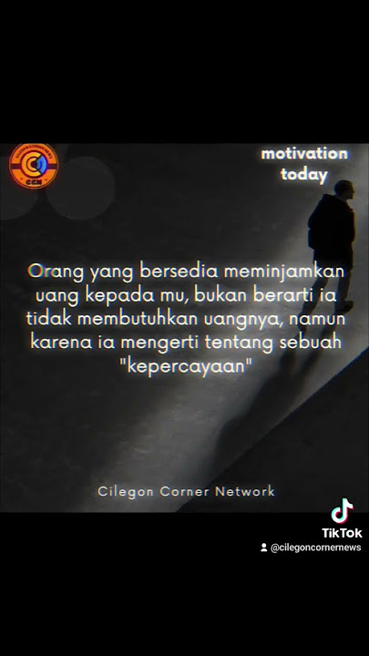motivation today @CCN-cilegoncornernews