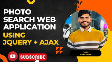 Unsplash API Photo Search App Using AJAX and Javascript Full Project For Beginners