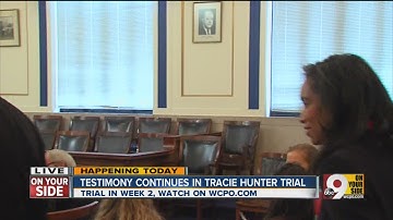 Testimony in Tracie Hunter Trial