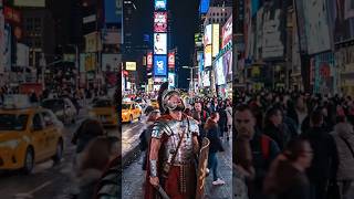 What Would Happen If A Gladiator Visited Times Square? 😂⚔️