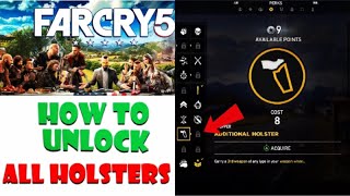 How To Unlock All Holsters in Far Cry 5!!! - FC5