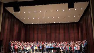 Middle Mixed All-State Chorus Dress Rehearsal - Je ne l'ose dire