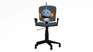 Mudkip chair spin in 4K