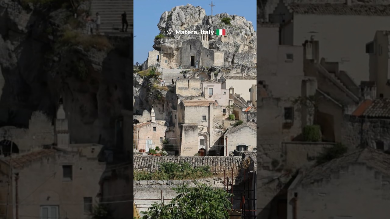 🇮🇹 Matera, Italy – Scenic Stone Walk