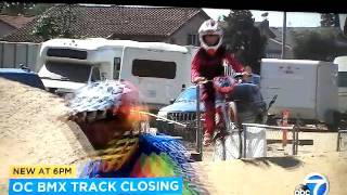 Orange y bmx track closing