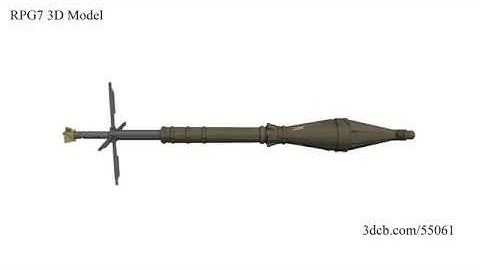 RPG7 3D Model