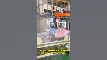 De-palletizing Problem?We have  the Solution😎#depalletizing #automation #robotics #palletizer #robot